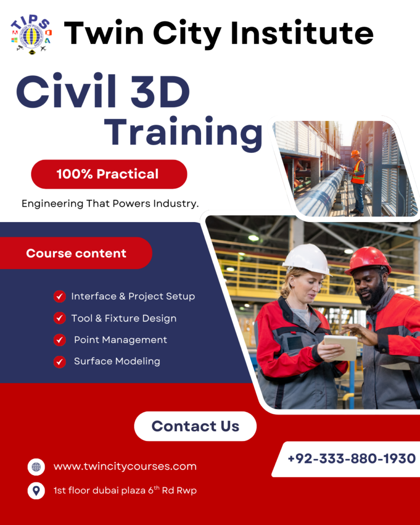 Civil 3D Course In Rawalpindi Pakistan